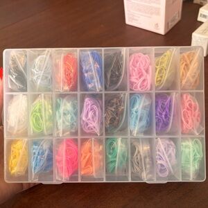 Colorful Elastic Hair Bands Rave Set 🎀 NEW